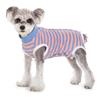 Dog Clothes, Thin Belly Protection Vest, Belly Anti-cool Free Striped Shirt, Back Buttons, Female Dog Sterilization and Weaning