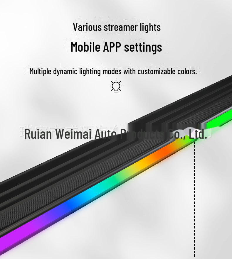 Ideal L8/One L9L7 Wenjie M7 Electric Side Pedal with Angel Wing Lamp