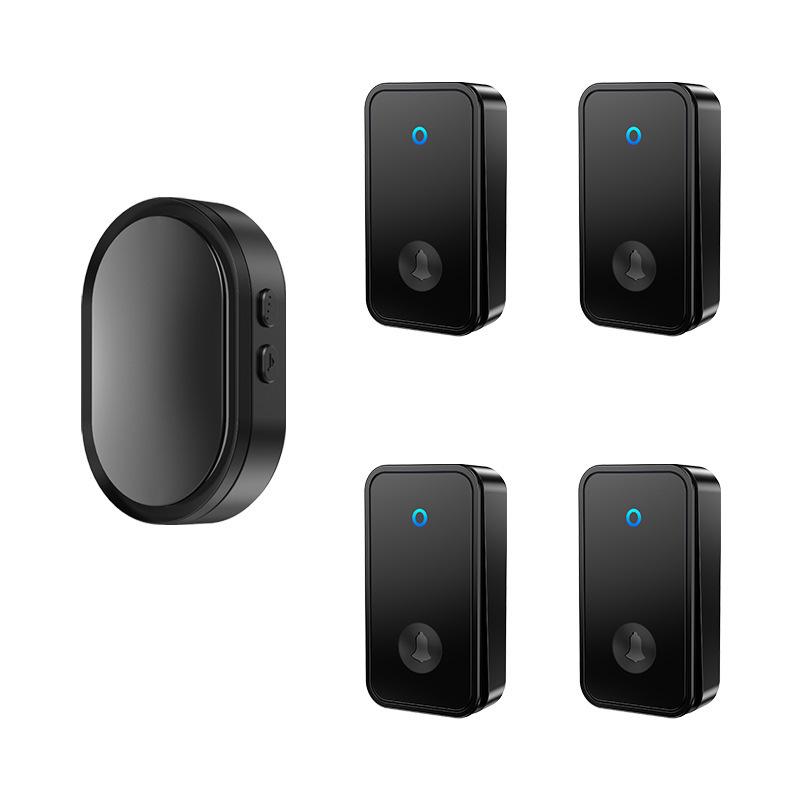 Wireless Waterproof Self-Powered Doorbell | Ultra-Long Range | Battery-Free | Smart Remote Control for Elderly Assistance