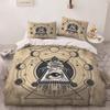 Africa Egypt King Queen Duvet Cover Egyptian Pharaoh Bedding Set for Teens Adults Ancient Frescoes 2/3pcs Polyester Quilt Cover