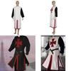 Deluxe Polyester Medieval Knight Long Sleeve Outfit Cosplay Costume