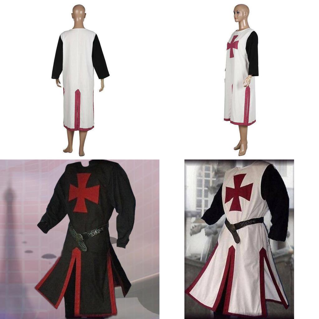 Deluxe Polyester Medieval Knight Long Sleeve Outfit Cosplay Costume