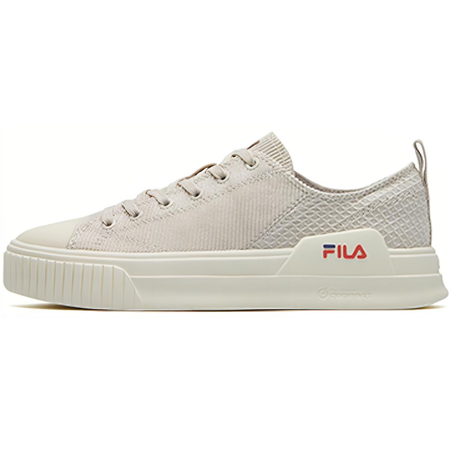 FILA Fashion Court Low Top Sneakers Creamy/White Women s F12W134343FWS 35.5
