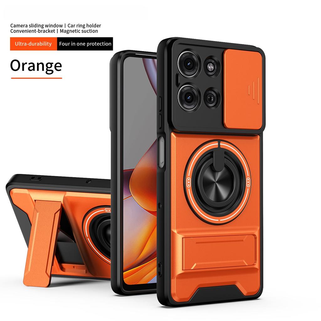 Magnetic Kickstand Shockproof Armor Phone Case for Moto G34 G45 G35 G53 G13 G23 G54 G64 G55 G56 G84 G85 G86 G75 G67 G77 Cover