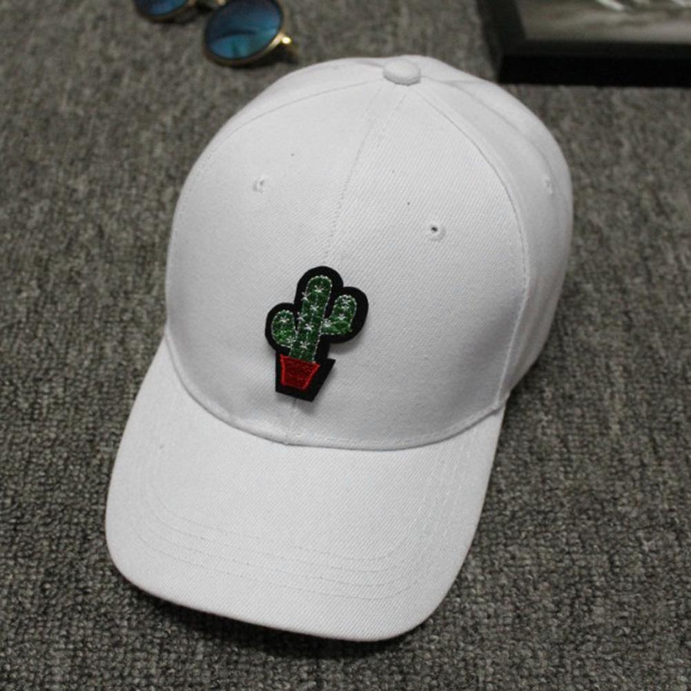 Unisex Cactus Embroidery Baseball Cap 