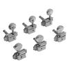 6Pcs Guitar String Tuning Peg Metal Tuner Key Machine Head Set Kit for Acoustic Electric Silver