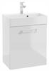 Elara Hanging Bathroom Cabinet With Sink , Gloss, Handle