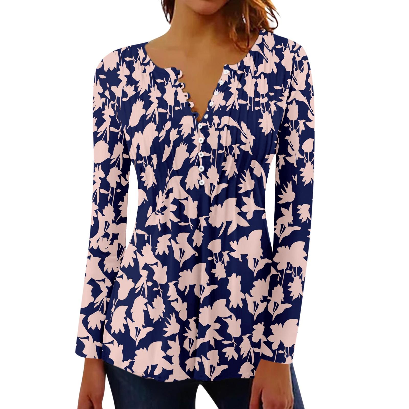 

Женский плиссированный топ на пуговицах с ретро цветочным принтом S