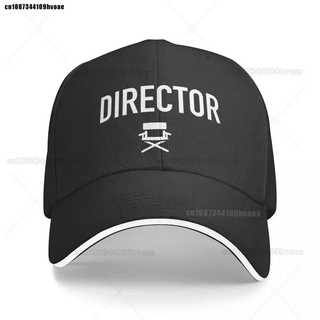 Director Film Crew Chair Shirt for Cinema Movie Lovers Film Buffs Baseball Cap Wild Ball Hat Birthday Cap Ladies Unisexs