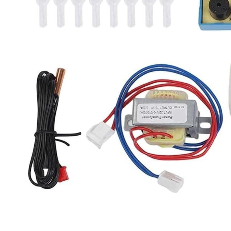 Intelligent Temperature Regulator QD-U08C Plastic Control Board for Air Conditioning Unit Repair and Replacement