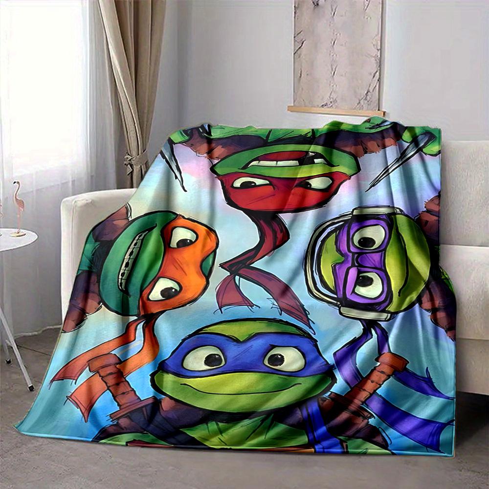 1 Stück Schildkröten-Decke, Überwurf für Sofa, Bett, Reise, Camping, Wohnzimmer,