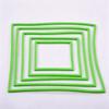 Set of 5 Water Floating Plant Holders Rings Fish Feeding Rings Square Round for FishTanks Plant Cultivation Supplies