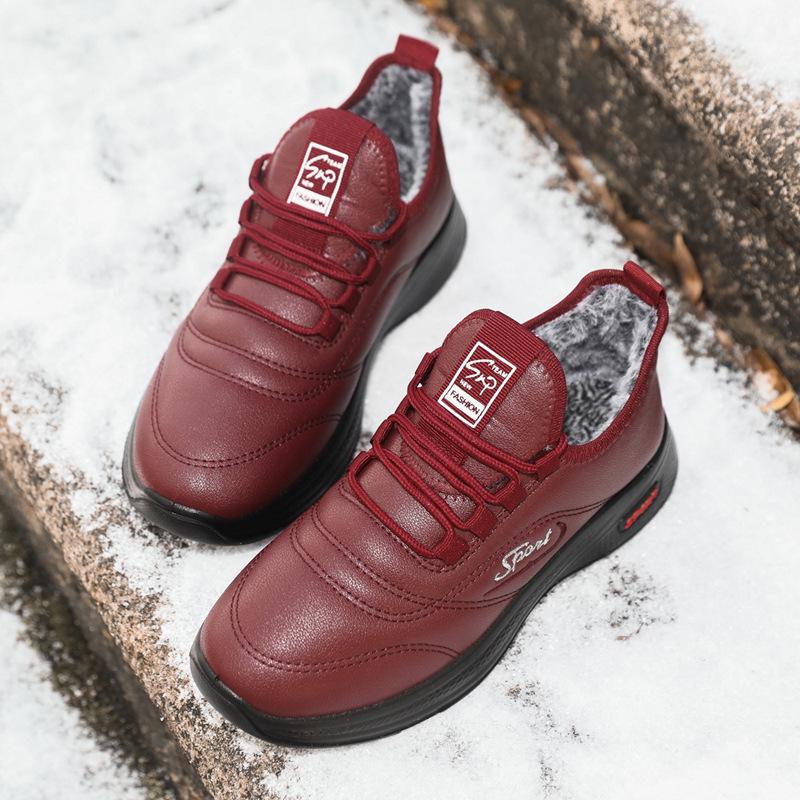 Men's Versatile Plush-Lined Thick Sole Snow Boots