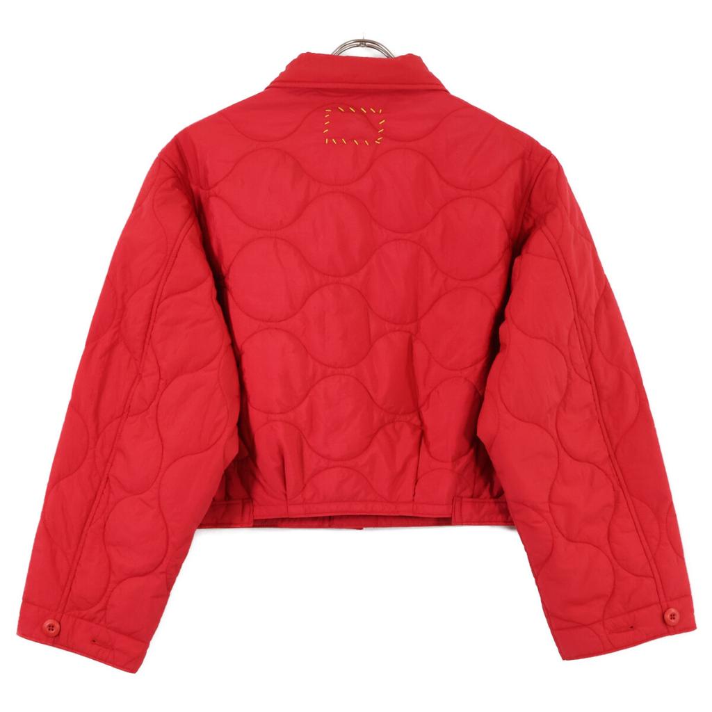 R.H VINTAGE Red quilted short jacket Jacket XS RedUsed