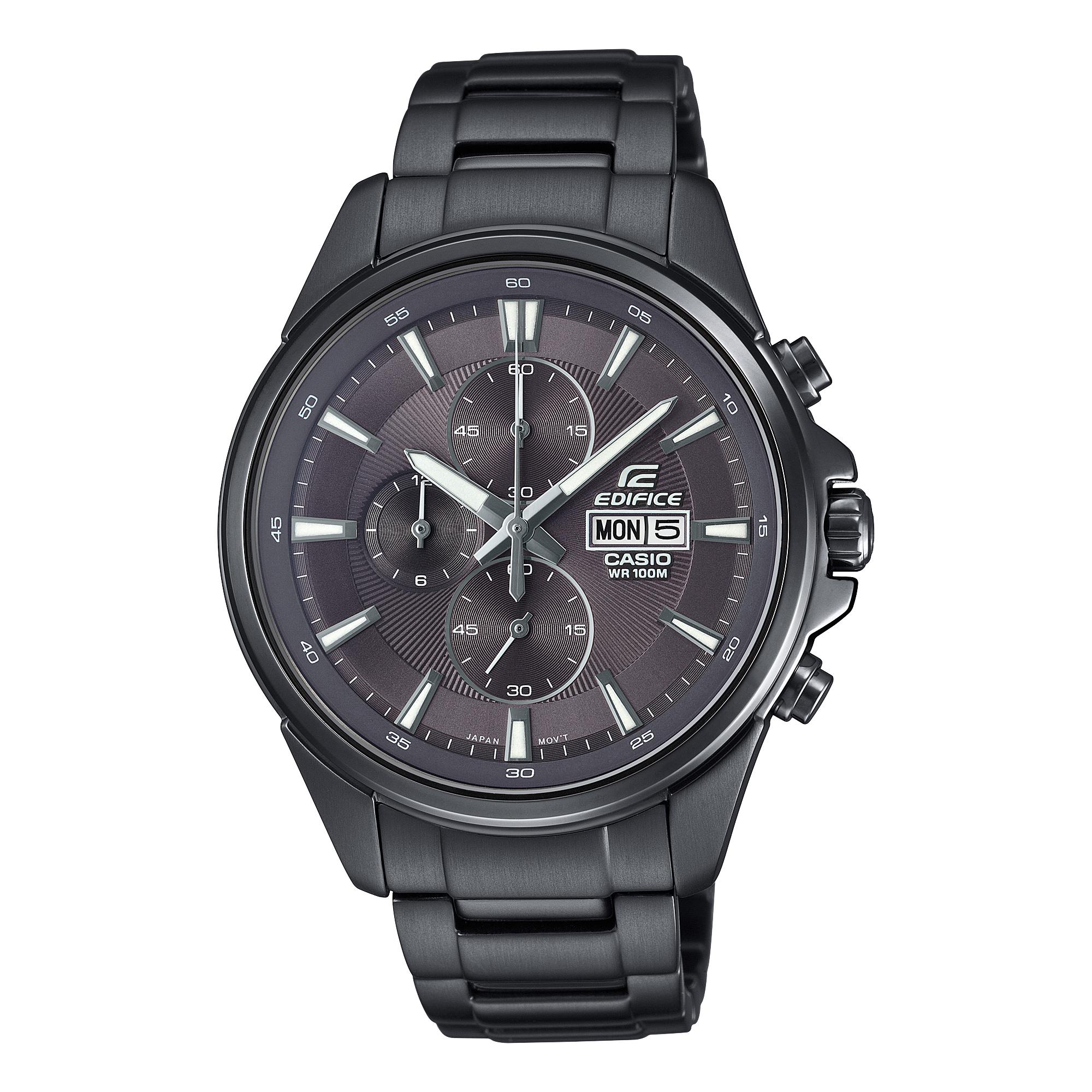 Casio Men s Analog Quartz Watch EFB-509GY-1AV чёрный