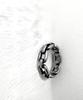 Glory_Arden [Unisex] Vintage Chain-Shaped Surgical Steel Ring / Gsor-006