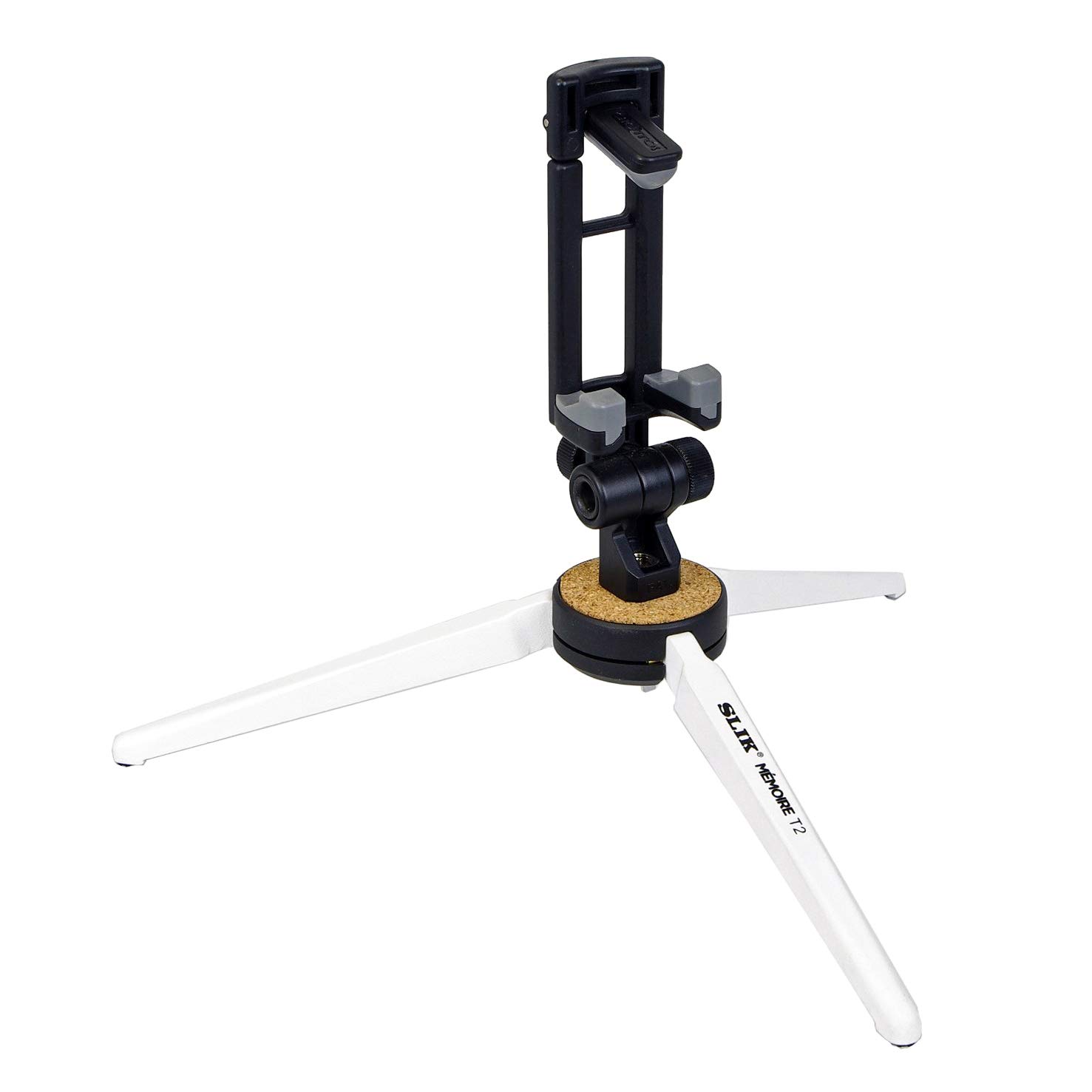 

SLIK Mini Tripod MEMOIRE Mini T2 White with Smartphone Clip 245873 белый