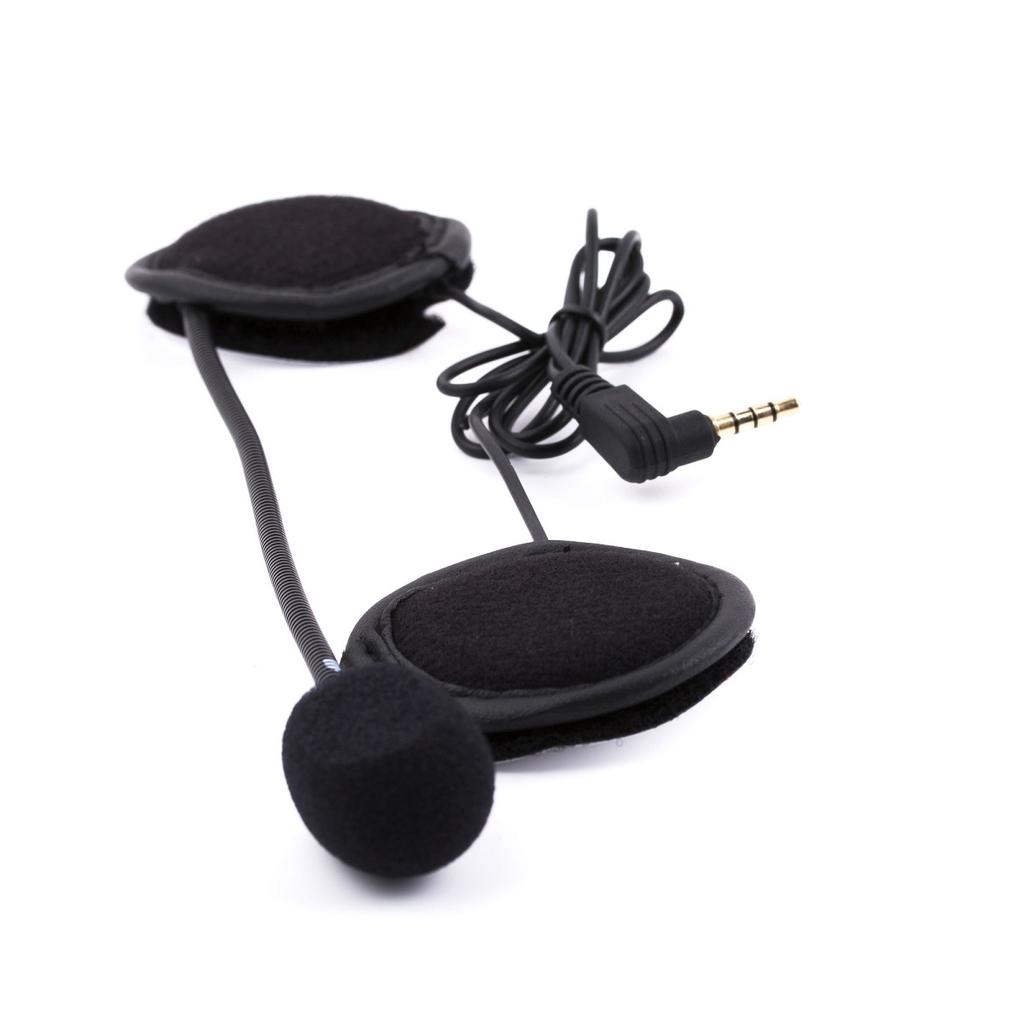 For EJEAS V6 PRO V4C V6C Helmet Headset Accessory Clip 3.5mm Microphone Speaker Headset for Vnetphone V4 Motorcycle Earphones Helmet Communication 7