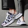 New Designer Half Sneakers Men Fashion Platform Mens Shoes 2025 Breathable Chunky Sneakers Men Summer Streetwear Shoes Sports