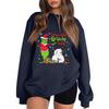 Women's Fashion Long-Sleeve Pullover Sweatshirt With Fun Christmas  Print