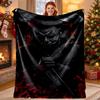 Jason Voorhees Pattern Blanket for Home Decoration, Bed, Sofa, Car Travel, Camping, Suitable for All Seasons, Birthday Christmas Gift