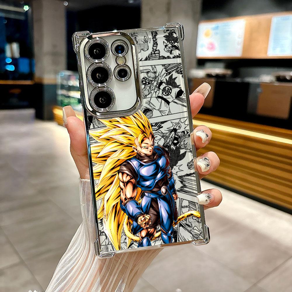 Dragon B-Ball Anime Super Saiyans For Galaxy S26 Ultra Phone Case For Samsung S26 S25 S24 S23 S21 Ultra S20 FE S25 Plus 5G Cover