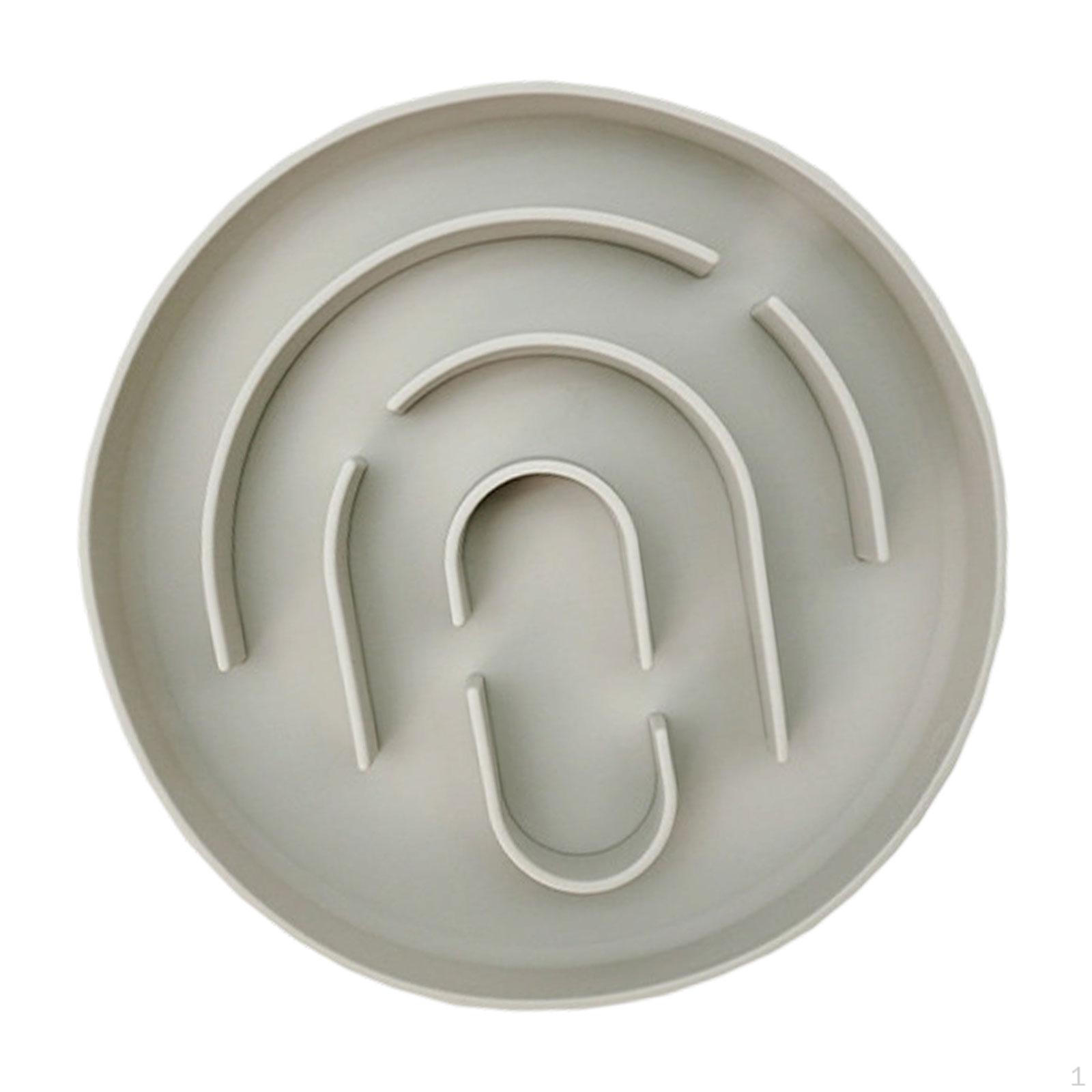 

Dog Bowl Slow Feeder Non Slip Pet Feeding Mat Bite Resistant Anti Gulping Puppy Pad for