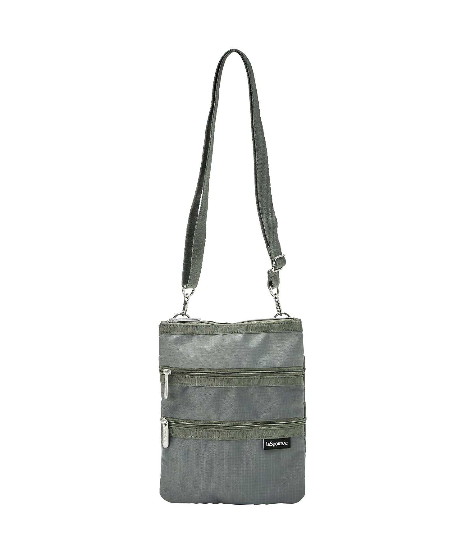 

Официальная сумка через плечо MULTI ZIP Plain Gray L [LeSportsac] CROSSBODY/1079 Женская
