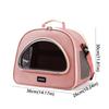 Fashion Breathable Pet Cat Backpack Portable Colorful Cat Outdoor Handbag Foldable Cat Carrier Bag for Puppy Cats