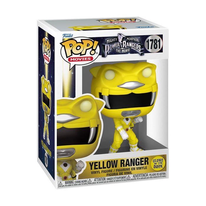 Figurine Funko Pop! - FUNKO - Ranger Jaune - 9 cm - PVC - Exclusivité
