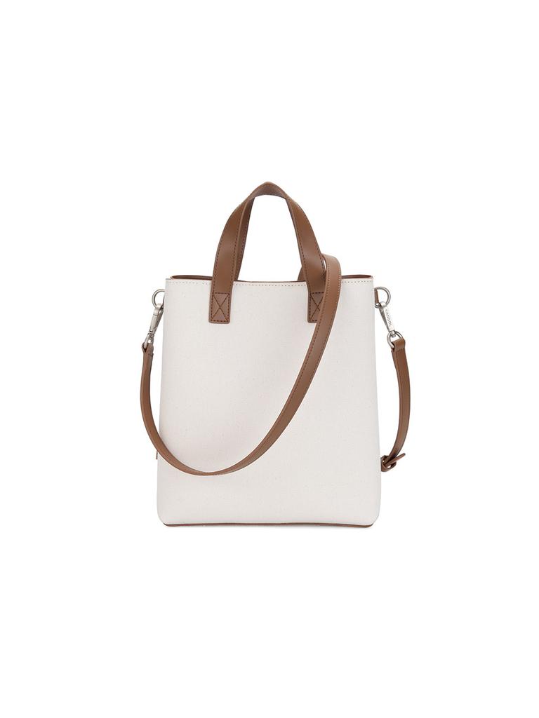Kangol Duo Canvas Mini Shopper Bag 3877 Ivory