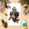 New Orleans Saints (19) Theme Beach Towel Sand Resistant Soft And Comfortable Suitable For The Pool Camping Yoga And Diving A Travel