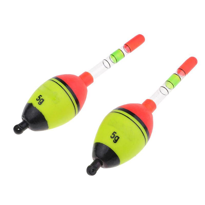2pcsFishing Float Vertical Rock Buoy Plastic Foam Plastic Bobber Sea Rock Fishing Bobber 5/8/10/15/20/30/40/50/60g