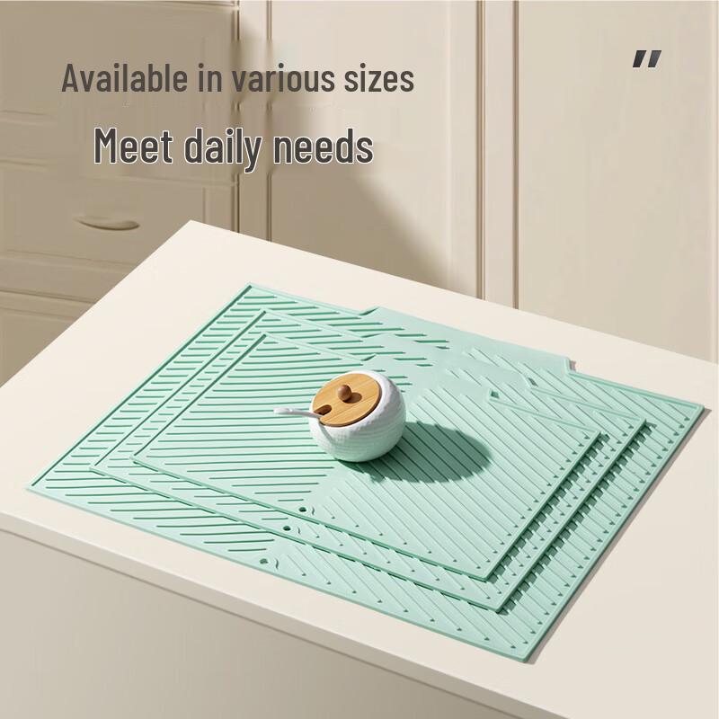 Silicone Kitchen Countertop Draining & Heat Mat