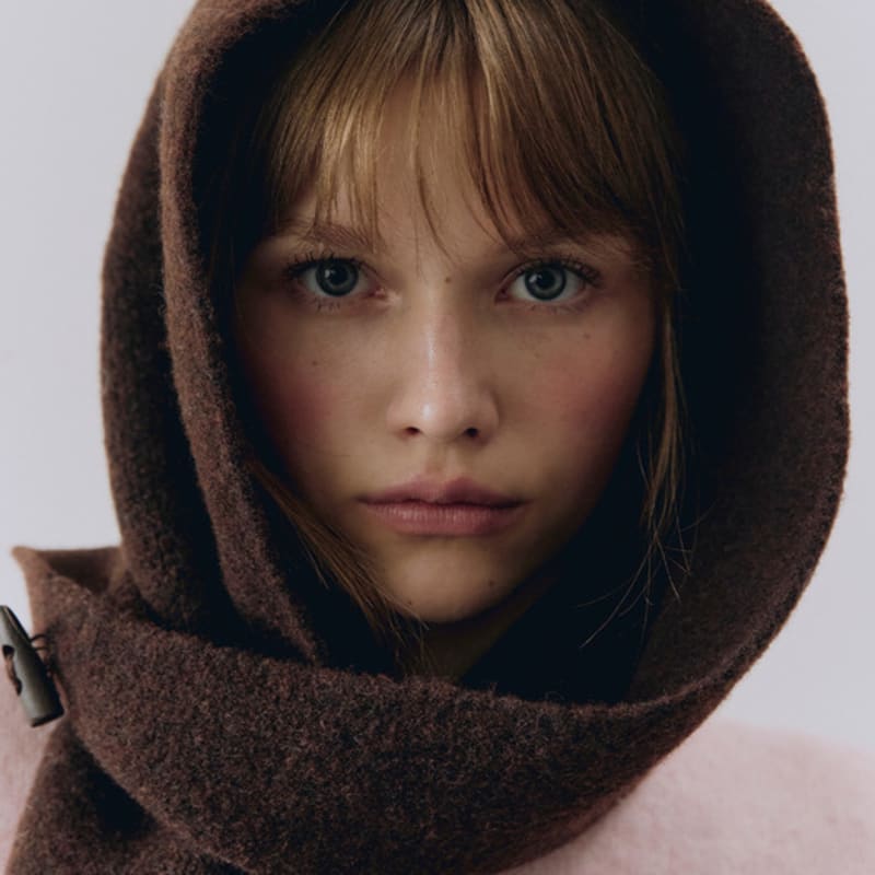 VINTAGE HOLLYWOOD Knebelstrick-Cape Schal_VH259OAC002M