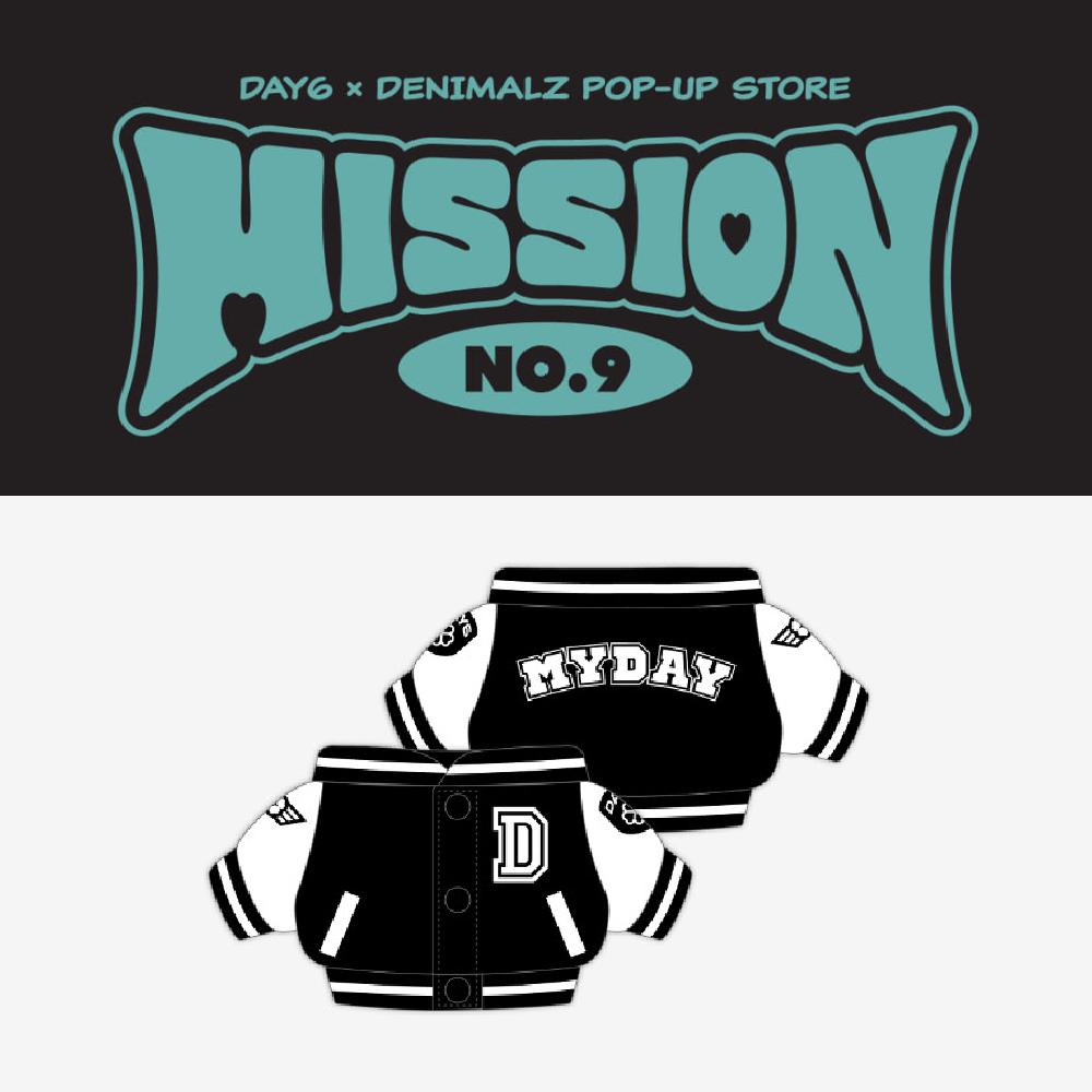

Предварительный заказ DAY6 x DENIMALZ POP-UP Store MISSION No.9 Plush Outfit Agent ver.