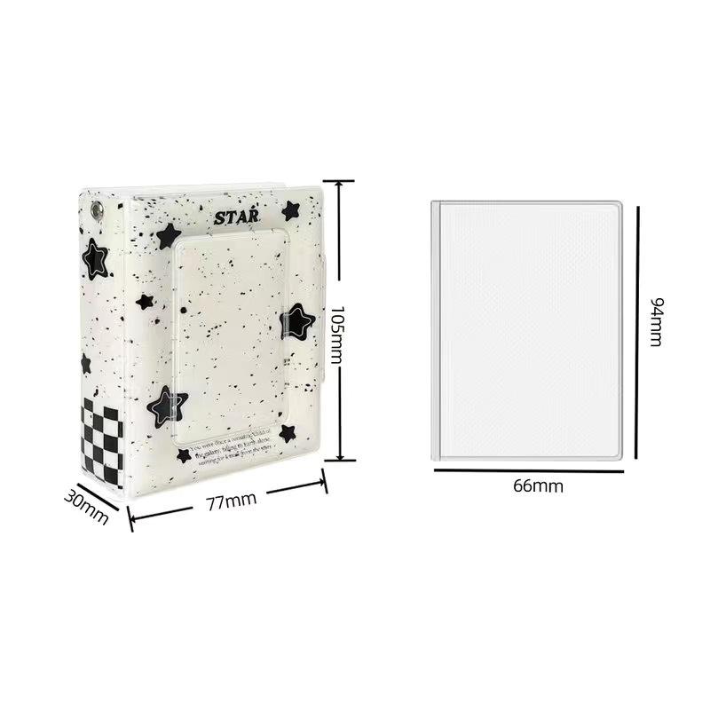 Lista Sympatii Zdjęcie Mały Portfelik na Karty Mini Album 3-3.5 Album Celebryty Książka na Karty Odpowiedni Do Przechowywania Małych Kart Celebrytów Anime