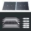 Faltbares Solarmodul Tragbares Solar-Faltmodul Geeignet für Camping, Mobiltelefone, Tablets und 5-18V-Geräte