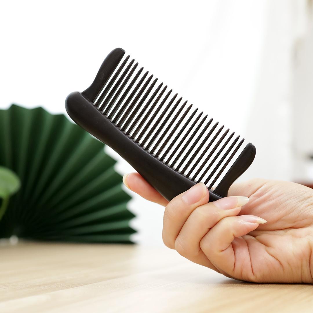 

Sandalwood Engraved Tooth Shaving Comb Large Fine Tooth Women S Straight Hair Comb Household Solid Wood Portable Gift Hair Comb