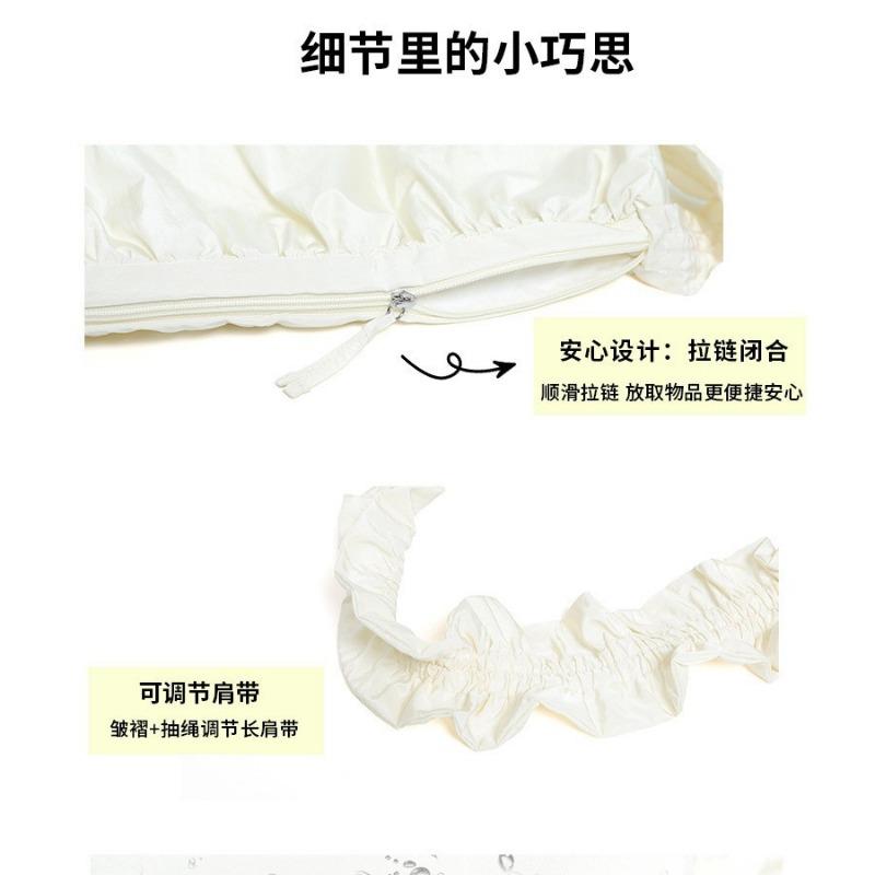 Pleated cloud bag summer new trendy girl shoulder bag commuter high sense fashion large capacity armpit bag