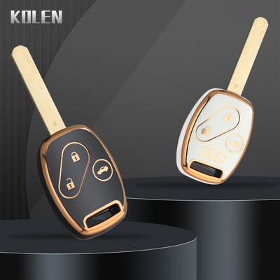 New Tpu Car Key Case Cover Shell For Honda Accord Civic Crv Cr-V Pilot Insight Ridgeline 2 3 4 Buttons Protected Fob Accessories