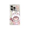 Clear Square Back Tube Case Protection For iPhone 14 Pro Max 11 15 Plus 16 ProMax 12 13 Anti-Oxygen,chubby Milk Tea Pattern Casing