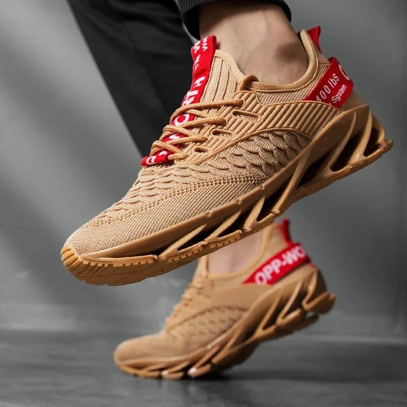 Fashion Lightweight Men's Running Shoes Comfortable Breathable Mesh Sneakers Men's Casual Shoes Breathable Mesh Shoes Tênis