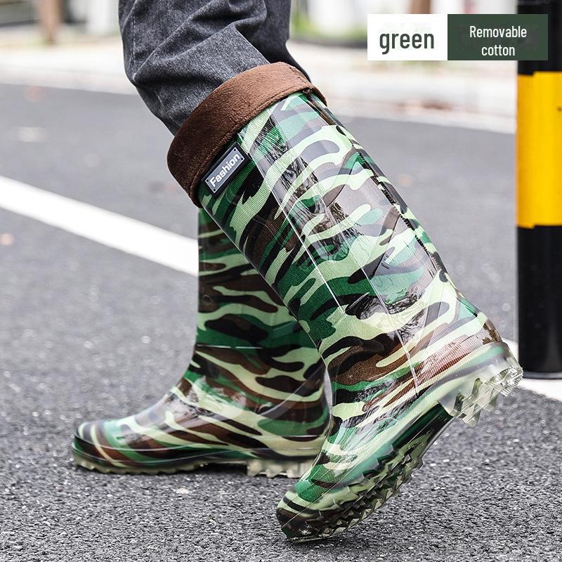 Wasserdichte, rutschfeste und warme Herrenstiefel für den Arbeitsschutz und Autowaschanlagen