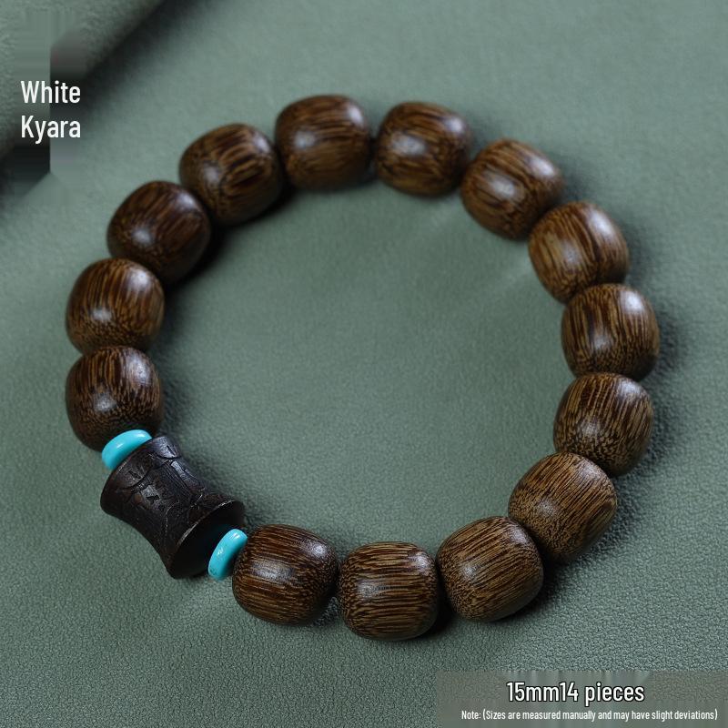Ethnic Style Wooden Buddhist Beads Unisex Bracelet 2.0