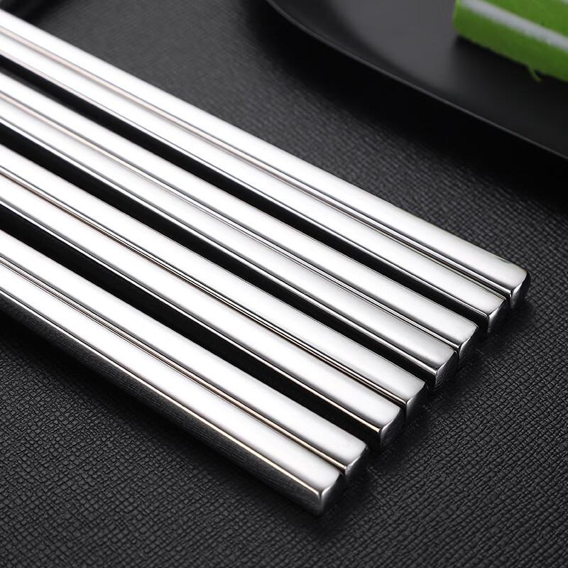 Oloty 304 Stainless Steel Chopsticks Set
