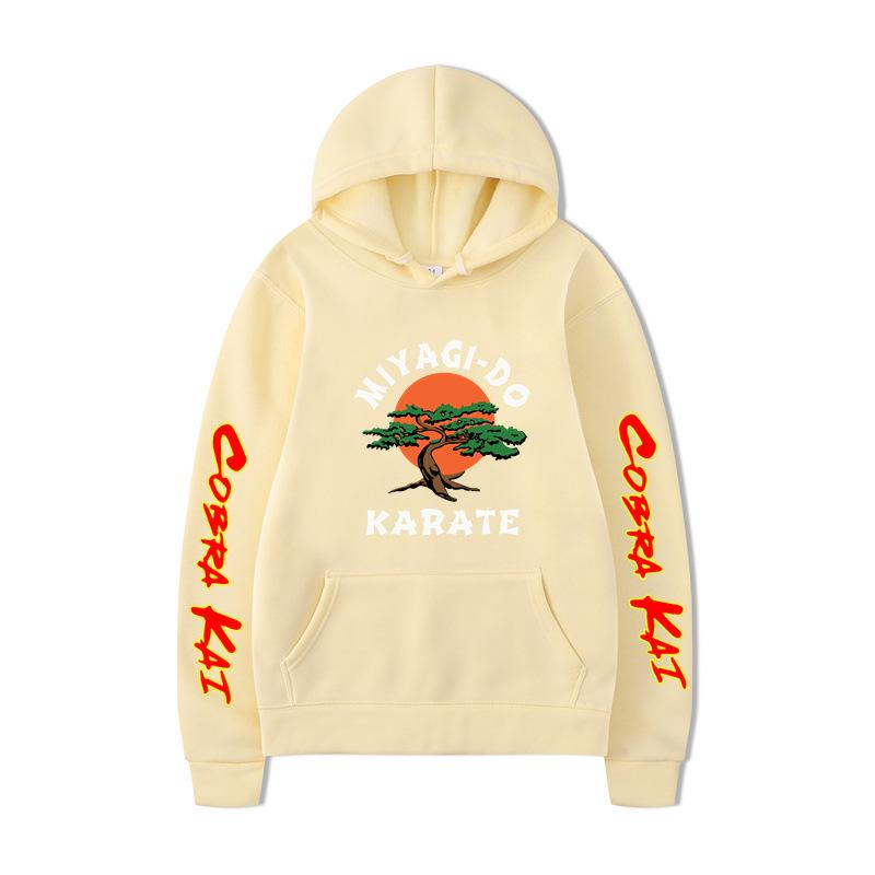 Karate Kid Val Armorr Cobra Print Men's Hoodie Brand Hoody Y2K Clothes Vintage Fashion Unisex Long Sleeve Pullovers