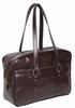 Synthetic Leather School Bag Chocolate [Country Field] [6945]