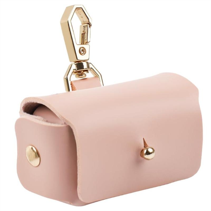 Wedding Ring Storage Bag, Buckle Leather Engagement Ring Bag, Jewelry Packaging Bag