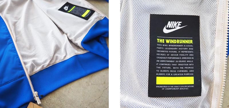 Nike NSW HE WR Sportswear Windrunner Breaker Full Game Olewood Size Small Zip-Up Jacket, Men's, Gym, Sportswear, Fitness, Training, DA0002-480,